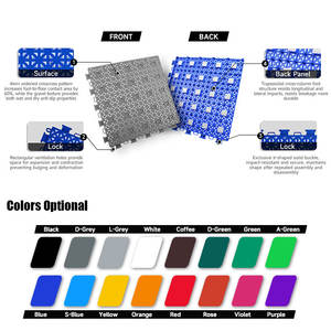 Losetas de PP Reciclables Impermeables <span class=keywords><strong>Gina</strong></span> al Mejor Precio de Mayorista para Canchas de Baloncesto, Entrenamiento, Ejercicio y Campos Deportivos - Product Image 3