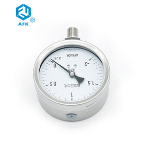 -<span class=keywords><strong>2</strong></span>-0kpa Com Enchimento De Petróleo Porto G5/8 Aço Inoxidável Industria Medidor De Pressão Dial 100mm 0.1% Alta Precisão ATEX & CE Certified - Product Image 1