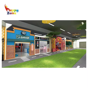 <span class=keywords><strong>Maison</strong></span> de jeu de rôle en bois pour enfants sur mesure Petite <span class=keywords><strong>ville</strong></span> Terrain de jeux intérieur Équipement et design, barbier, garage, <span class=keywords><strong>maison</strong></span> d'hôpital à vendre - Product Image 2