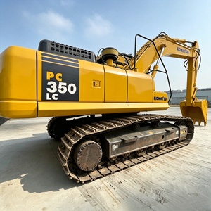 Excavatrice sur chenilles Komatsu PC350LC, 35 tonnes, hydraulique, bon état, faible nombre d'heures de fonctionnement, pour travaux de construction et d'exploitation minière. - Product Image 1