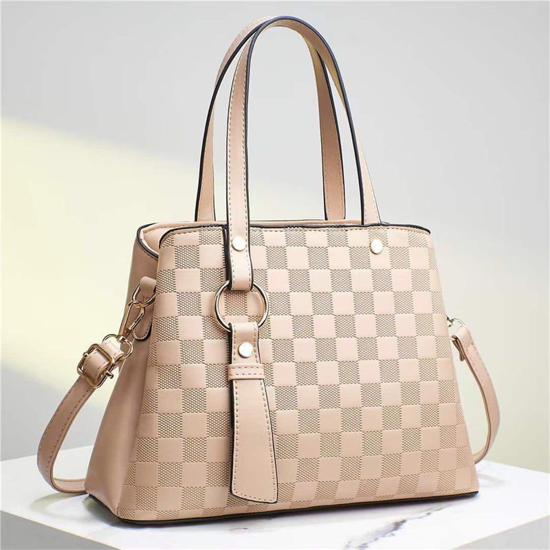 2022 simple plaid design mode luxe sac fourre-tout designer femmes sac à bandoulière fabricant personnalisation sacs à main