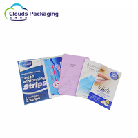 Offre Spéciale – Sachets d'emballage plastique personnalisés à trois soudures, jetables et portables pour bandes de blanchiment dentaire et soins bucco-dentaires