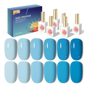 AILANUO DIY UV Gel Polish LED 6 Couleurs Collection Non Toxique Vegan Eco-Friendly OEM ODM Private Label - Product Image 1