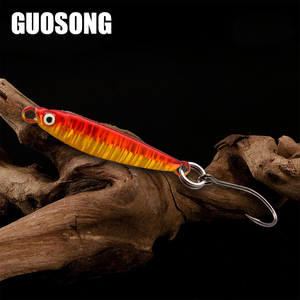 Mini cebo señuelo de placa de hierro de Metal de 1,6G 3G para pesca de carpa efectivo en peces pequeños pececillos <span class=keywords><strong>pez</strong></span> mandarín <span class=keywords><strong>pez</strong></span> rayado blanco - Product Image 4