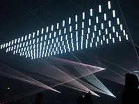 Tube lumineux LED Orbis Fly, système d'éclairage cinétique, tube de levage, tube LED vertical, barre DMX 3D