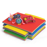 Colored Gift Wrapping Paperboard 50*70cm DIY Handmade A4 Corrugated Paper