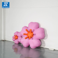 Modèles gonflables de Sakura Accessoires décoratifs à thème floral et végétal Fleurs roses gonflables pour mariage