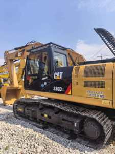 Excavadora de cadenas Caterpillar 330D2 de segunda mano confiable, con gran fuerza de excavación y estable. - Product Image 1