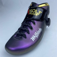 YSMLE une paire personnaliser bonne qualité 3/4 roues patins de vitesse en ligne professionnels en Fiber de carbone