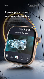 Sıcak 4G 5G SIM kart akıllı saat telefon HD Amoled monitör GPS kalp hızı kan basıncı/Oxigen Android IOS asya avrupa afrika için - Product Image 6