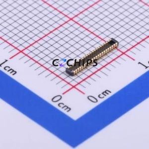 BM20B(0.8)-40DP-0.4V(51) Board-to-Board & Backplane Connector SMD,P=0.4mm Connector 0.4mm Vertical Mount 2 300mA - Product Image 1