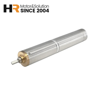 Motor BLDC de Alta Tecnología NEMA de Tamaño Mini, 8 mm, 12 V, Sin Escobillas, 300 mNm de Torque, Sin Núcleo, con Caja de Engranajes Planetaria para Dedos Robóticos