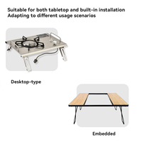Table de camping pliable portable Orangegaz Factory Direct, table de pique-nique, barbecue, table IGT pour le camping, les voyages en voiture