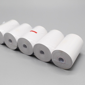 Factory Direct Sale Smooth Printing Thermal <strong>Paper</strong> Roll 80mm*80mm 55gsm 70gsm Models 57mm And 80x80 - Product Image 1