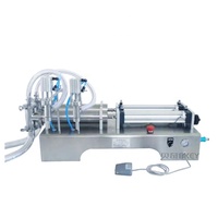 Best Price Semi Automatic Horizontal Pneumatic Piston Honey Juice Sauce Soft Drink Yogurt Tomato Paste Filling Machine