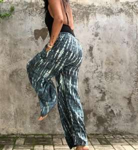 Pantalon bohême pour femmes, jambes larges, nouvelle collection, tendance, été 2020, vêtement sarouel pour printemps et vacances - Product Image 5