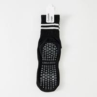 Chaussettes de yoga pour femmes Pilates Mans classiques respirantes anti-dérapantes avec logo personnalisé