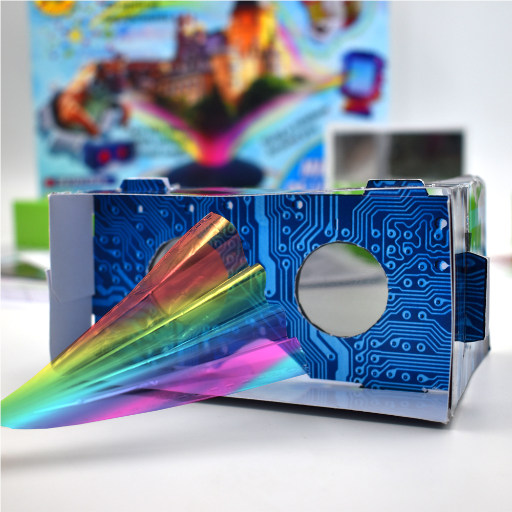 Projecteur Hologramme 3D Mirascope Illusion Optique – Jouet Éducatif 15 Cm Décoration Fun
