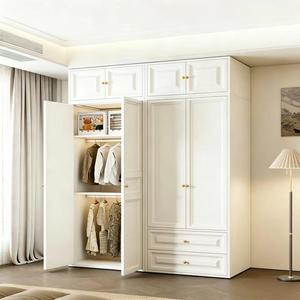 Armario de Madera Grande Directo de Fábrica para Dormitorio, <span class=keywords><strong>Mueble</strong></span> de Estilo <span class=keywords><strong>Abierto</strong></span>, Armario Portátil Económico Hecho de MDF - Product Image 2