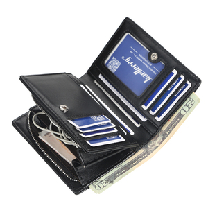 Baellerry nuovo <span class=keywords><strong>portafoglio</strong></span> Multi-card verticale corto retrò <span class=keywords><strong>portafoglio</strong></span> <span class=keywords><strong>con</strong></span> <span class=keywords><strong>cerniera</strong></span> per gli uomini <span class=keywords><strong>con</strong></span> Hasp, maschio borsa porta carte custodia all'ingrosso