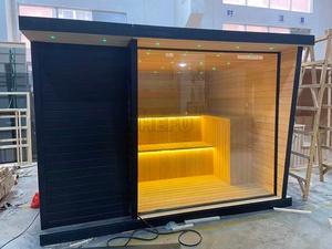 Nueva Llegada, Venta Especial: <span class=keywords><strong>Sauna</strong></span> Exterior de Madera con Luz Roja Seca e Infrarrojos, Estufas de Leña para <span class=keywords><strong>Sauna</strong></span> Exterior, Habitaciones de <span class=keywords><strong>Sauna</strong></span> Infrarrojas - Product Image 2