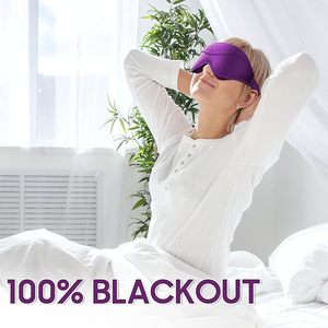 <span class=keywords><strong>Masque</strong></span> de sommeil 3D personnalisé <span class=keywords><strong>avec</strong></span> sangle réglable, tissu doux et confortable, en stock - Product Image 3