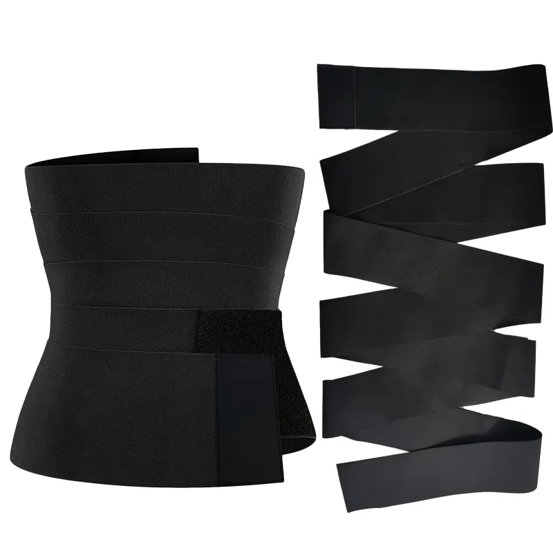 Ceinture enveloppante réglable pour perte de poids, coupe-taille en Polyester pour femmes