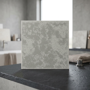 Carreaux de sol en céramique de porcelaine de qualité supérieure, effet fumé brun, 400x400mm, finition mate, imperméables, pour salle de bain - Product Image 4