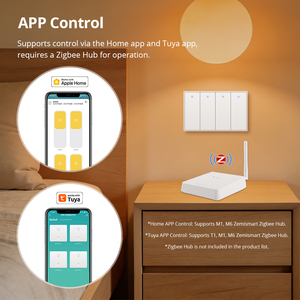 Interruptor de Luz de Pared Zemismart Tuya Zigbee con Neutro, Pulsador Interruptor de Pared 1 2 3 <span class=keywords><strong>4</strong></span> 6 Canales Compatible con Alexa y Home Assistant - Product Image 2