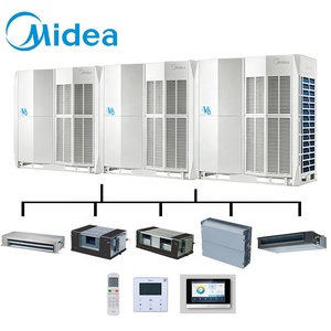 เครื่องปรับอากาศแบบแยกส่วนหลายจุด ระบบทำความเย็นและความร้อน VRF/VRV รุ่นตั้งพื้น ใช้สารทำความเย็น R410A ขนาด 50000  แอร์แบบ VRV - Product Image 1