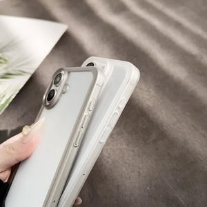 เคสกันกระแทก TPU แบบด้านโปร่งแสงสำหรับโทรศัพท์มือถือ <span class=keywords><strong>iPhone</strong></span> 17 18 16 <span class=keywords><strong>Pro</strong></span> Max Plus Air - Product Image 3