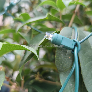 Thương mại cấp giáng sinh 5 mét 4 'x 6' ấm trắng LED <span class=keywords><strong>Net</strong></span> đèn 100ct dây màu xanh lá cây - Product Image 5