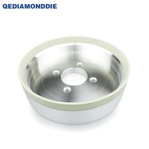 Meule diamantée en forme de coupelle de 150 mm personnalisée, à liant vitrifié, pour inserts de coupe PCD PCBN - Product Image 4