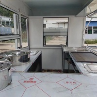 Tricycles mobiles d'extérieur Motos Camions de glaces Tuk Food Trucks vendus aux États-Unis
