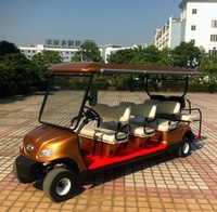 Voiturettes de golf électriques CE 8 places, automatiques, PICKUP, <50000 Km, batterie plomb-acide, LANGQING 48V/3KW, 8 sièges, 22 km/h, 4505*1220*1950mm