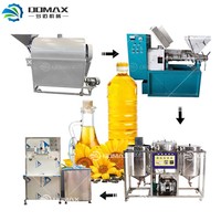 Presse à huile pressée à froid à vis d'huile de soja d'arachide de haute qualité faisant la machine pour les petites entreprises