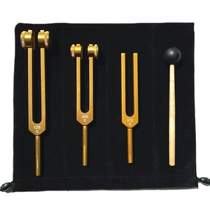 Venta directa de fábrica de diapasones de aleación de aluminio de 128, 256 y 512 piezas, en colores dorado y plateado. - Product Image 3
