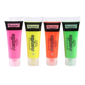 Venta al por mayor 75ML multicolor artista pintura acrílica colores Set para niños - Product Image 3
