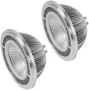 Luz cob ar111 7w gu10/g53 holofote led ar111 dc/ac12v/AC85-265V