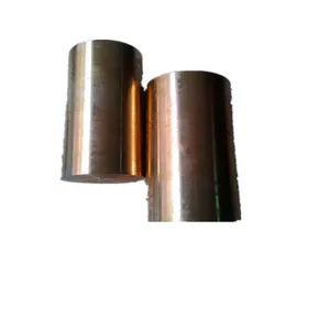 Varilla de cobre plana del proveedor del fabricante Cátodo liso Cobre 99.99% Barra de cobre C11000 C1100 Varilla de cobre puro