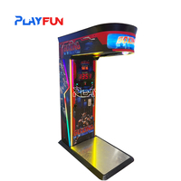 Machine de jeu d'amusement pour enfants à pièces, jeux sportifs d'arcade, machine de jeu de boxe électronique à frapper et à piquer