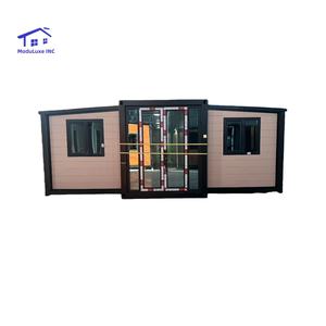 Nueva Casa Contenedor Prefabricada Expandible de 20 Pies, 2, 3, 4 Dormitorios, Casa Prefabricada Plegable de Acero, Mini Villa, Casa Modular Plegable - Product Image 1