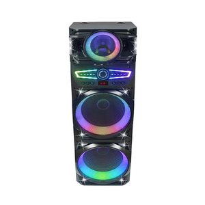 Woofer de fiesta al aire libre con sistema de potencia y graves de 100W Sonido BT y control remoto para uso doméstico Incluye micrófono - Product Image 2