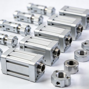 หัวจับแบบปรับแต่งได้สำหรับเครื่อง CNC แบบ 3 จับ พร้อมรูเจาะกึ่งทะลุ ใช้ลมสำหรับเครื่องกลึง CNC และเครื่องจักรกล CNC - Product Image 3