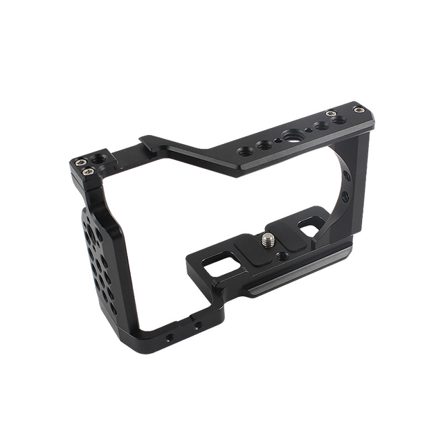 ZV-E10Metal Camera Cage Protective Cover for ZV-E10, Full-body Anti-drop Design, Multi-functional Expansion Photography Base