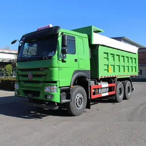 중고 SINOTRUK howo 10 타이어 덤프 트럭 400hp 팁 트럭 광산 덤퍼 트럭