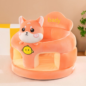 Canapé-lit <span class=keywords><strong>en</strong></span> peluche pour enfants <span class=keywords><strong>en</strong></span> coton épais et mignon, siège de jeu, salle à manger, salon, sécurité avant tout, confortable, doux, moderne - Product Image 3