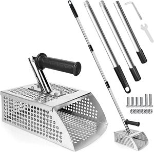 ที่ตักแมลงวันทรายขนาด 51 นิ้ว พร้อมด้ามจับยาวถอดได้ ใช้คัดแยกแมลงวันทรายจากทรายชายหาด - Product Image 1