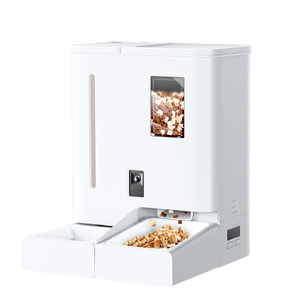 FuturePets 2025 New 6L Réglable <span class=keywords><strong>Cam</strong></span> Auto Pet <span class=keywords><strong>Feeder</strong></span> & Water Dispenser pour Chats Home/Office Smart Feeding Solution - Product Image 1