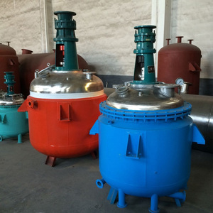 PVA Glue Reactor Machinery Turnkey Project Polyester Resin Jacketed Mixing Tank with Core Components Engine Motor Pump - Product Image 2